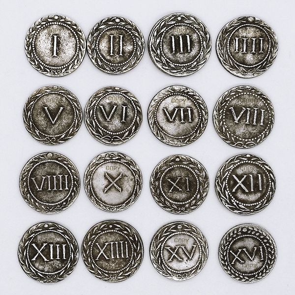 

16 styles greek coin collectibles craft copy coin replica birthday roman ancient gifts badge