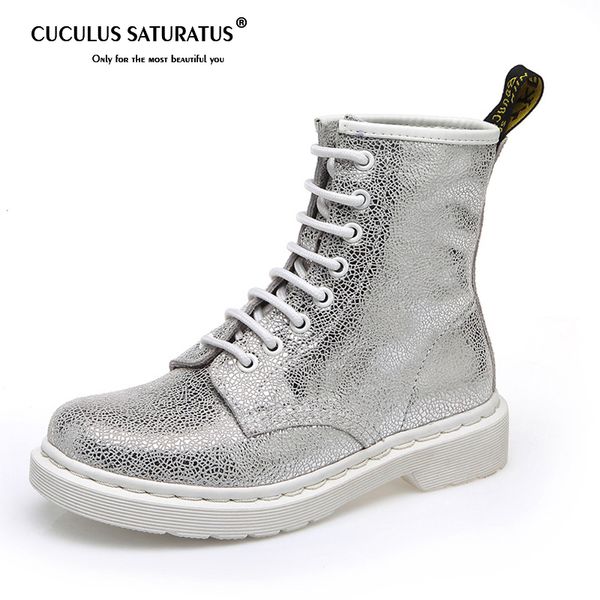 

cuculus white silver boots women punk boot shoes woman 2019 spring super cool ankle boots for women bota feminina zapatos mujer, Black