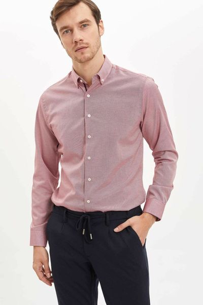 

defacto formal autumn fashion man lapel long sleeve shirt men's casual solid blouses male loose shirts-i7196az18au, White;black