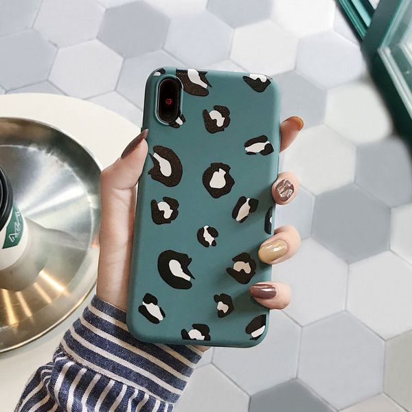 

для iphone 11 случая роскошного леопарда мягкого tpu скраб мода обложки для iphone 11 pro макс х хт хз