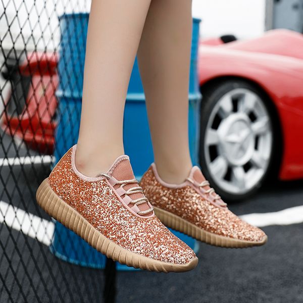 

women flats sneakers crystal fashion bling sneakers casual slip on trainers summer women vulcanize shoe zapatillas mujer