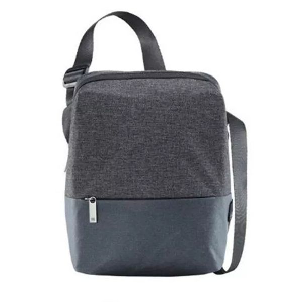 

90 fun simple city satchel waterproof backpack men women large capacity casual crossbody bag from mijiayoupin - light grey