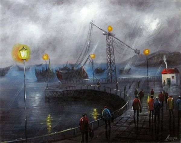 

100%hand-painted oil painting impression seascape art oil painting on canvas wall home decor wall art picture
