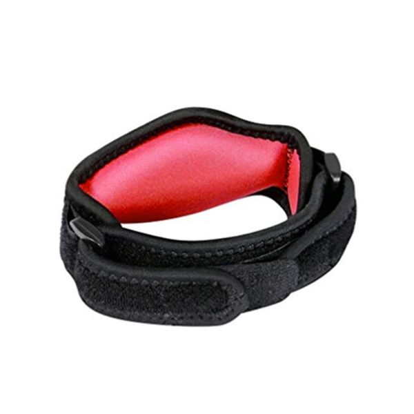 

sports accessories eva adjustable comfort forearm compression pad pain-elbow brace fitness equipment, Black;gray