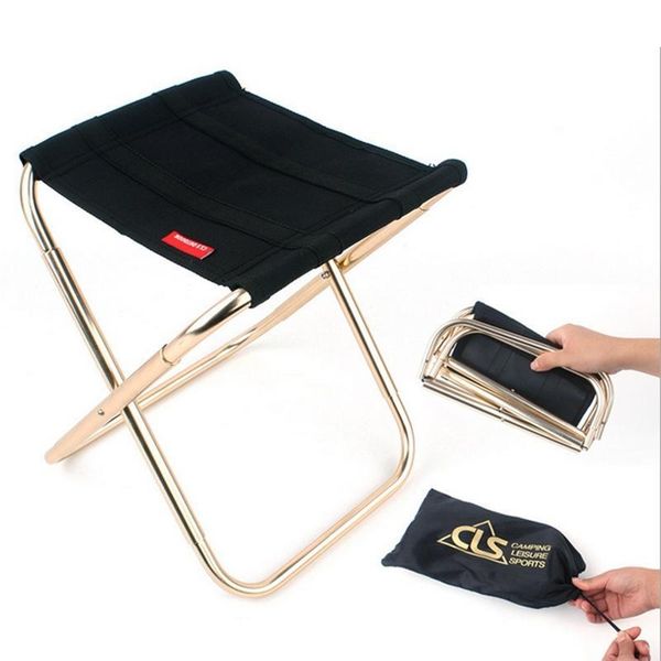 

home small short folding chair 7050 aluminium alloy oxford fabric barbecue stool mountaineering sketching fishing mini stool portable stool