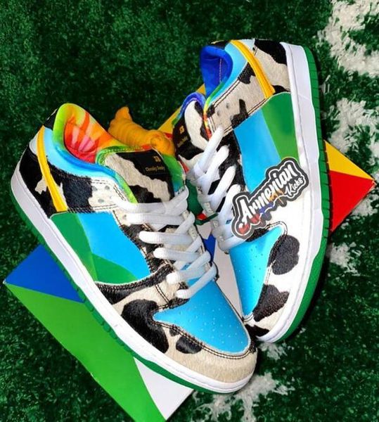 

2020 new sb dunk low pro chunky dunky white/lagoon pulse-black-universit running shoes sports skate casual sneakers with box size 36-45
