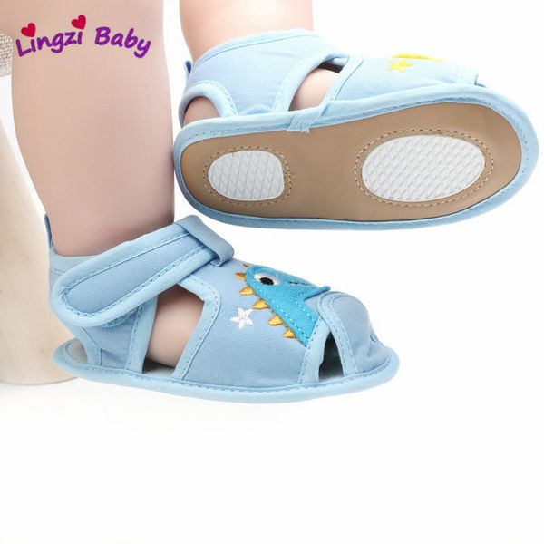 

baby sandals, Black;red