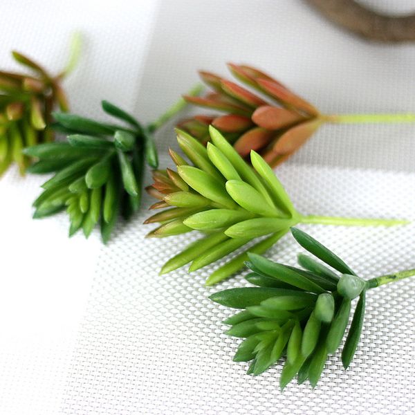 

1pc succulent artifical plastic succulent plant cactus echeveria flower home office decor gift legendary succulents l*5