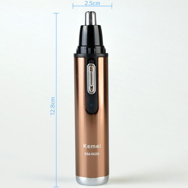 

kemei km-6629 мода электрический бритье 2 в 1 нос волос триммер безопасный уход за кожей лица для бритья триммер neus scheermachine apvef