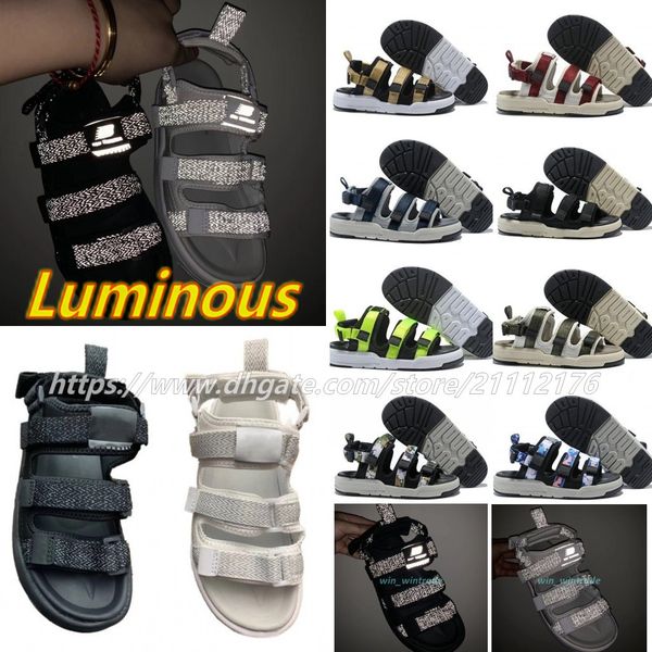 

With Box 2019 New Luminous Babysbreath NB Summer Beach Sandals Hook & Loop Single Buckle Slippers Whoesale fashion Balance Canvas Slipper