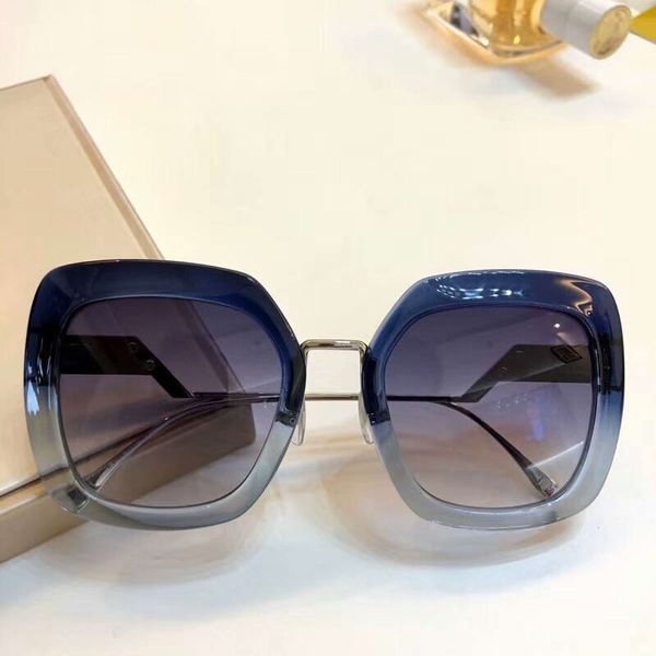 

tropical shine 0317 / s blue azure солнцезащитные очки blue gradient lens sonnenbrille дизайнерские солнцезащитные очки марки gafa de sol но, White;black
