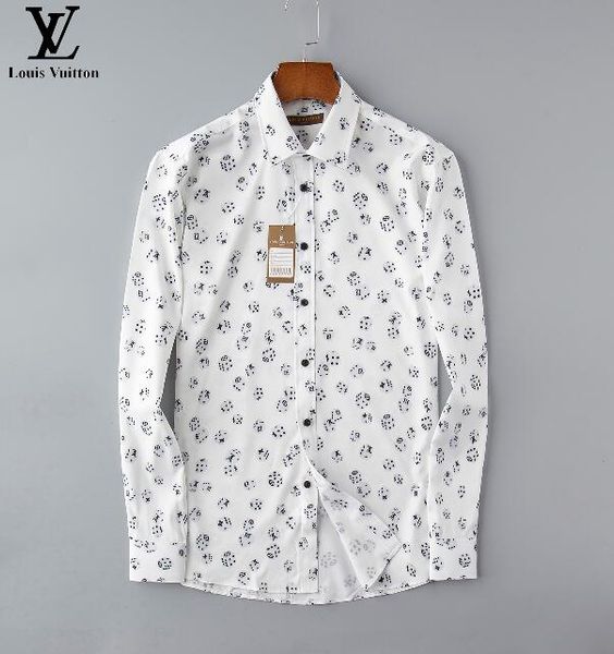 

совершенно новые мужские рубашки медуза 2020 с длинными рукавами slim fit dress рубашки бизнес повседневная мужская рубашка#0278, White;black