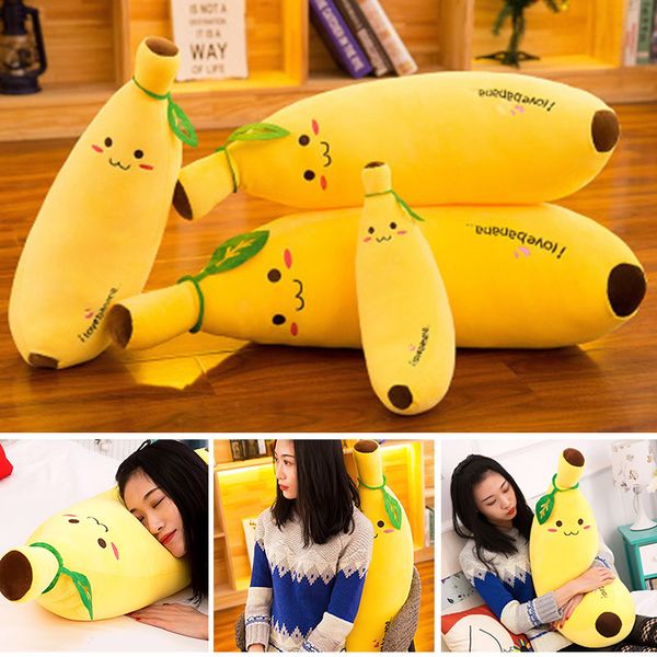 

plush toys banana pillow long pillow sleeping doll plush cute doll boy girl birthday present tue88