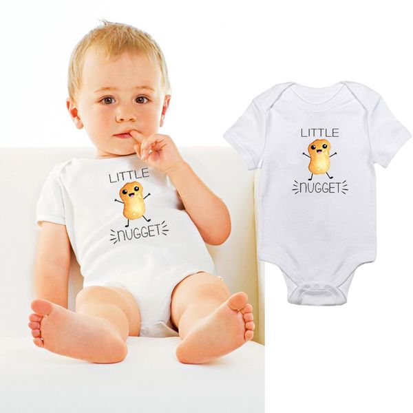 

little nugget cute baby bodysuit fast baby shirt funny clothes shower gifts, Blue