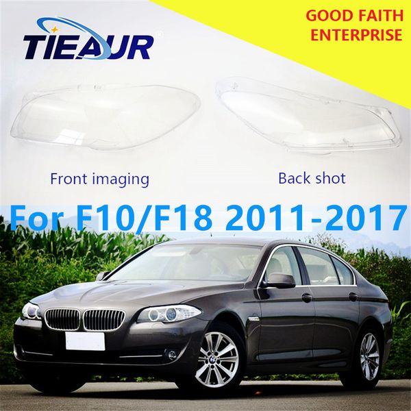 

car headlight clear shell for 520i 520d 525i 525d 530i 530d 535i 540i f10 f18 5 series 11-17 transparent lens cover replace