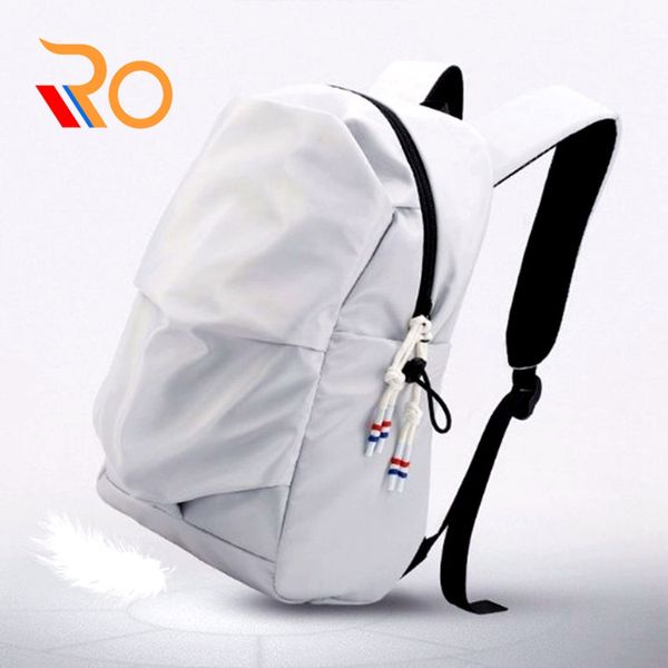 

women's backpacks bag waterproof nylon bag for woman 2019 white/black student school packpack woman 2019 female backbags