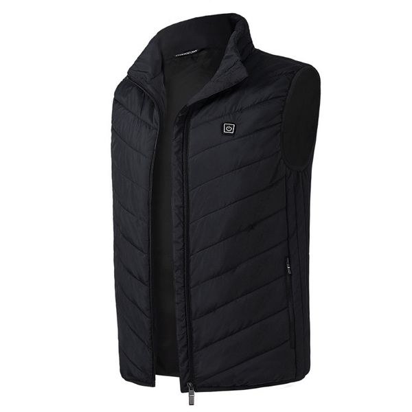 

electric heating winter vest thermal waistcoat constant temperature security intelligence usb charge warm outdoor men coat