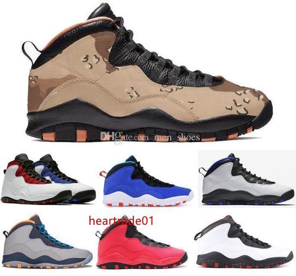 

10 10s desert camo westbrook class of 2006 fusion red men basketball shoes tinker chicago bobcats orlando sneakers with box