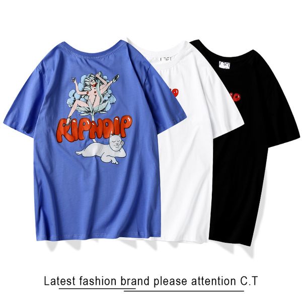 

t shirt designer t-shirt men's women's letter print t-shirt with funny pattern fashion luxury tee men's trend clothing, White;black