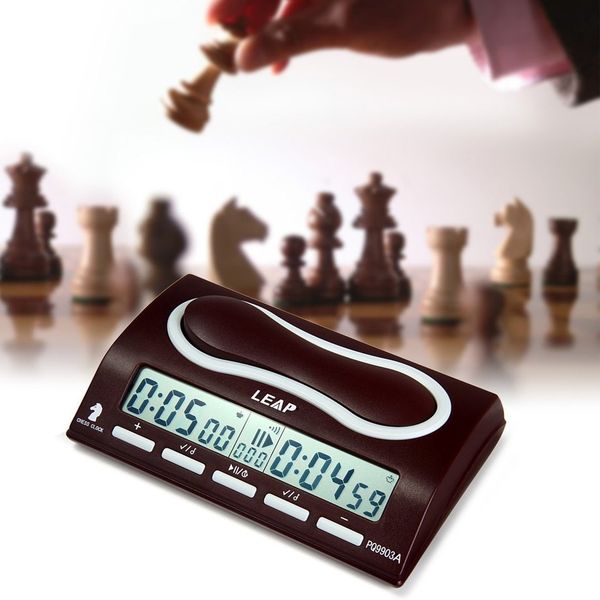 

leap pq9903a multifuctional digital chess clock wei chi count up down chess alarm timer reloj ajedrez temporizador game timer