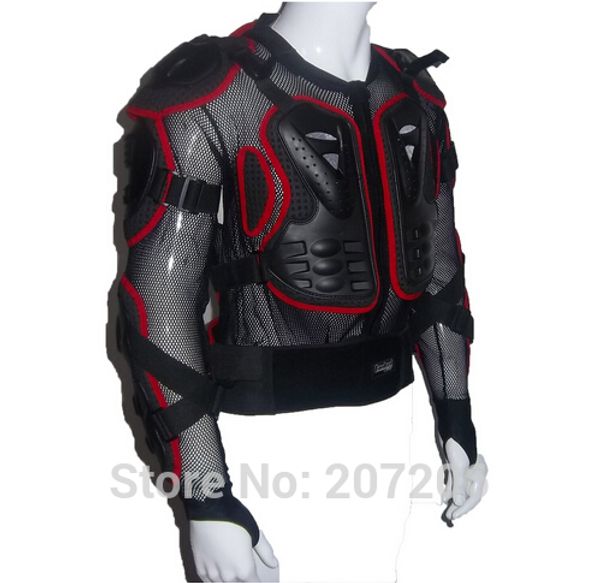 

motorcycle full body armor jacket motocross protector spine chest protection gear~ m l xl xxl