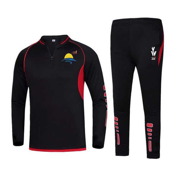 

2xa fitness men's sportswear football basketball tennis training suit running clothes men's running suit racing 3xs-4xl, Black;blue