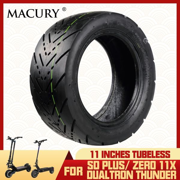 

11 inch city road tubeless vacuum tire inflatable tyre for electric scooter speedual plus zero 11x dualtron without tube
