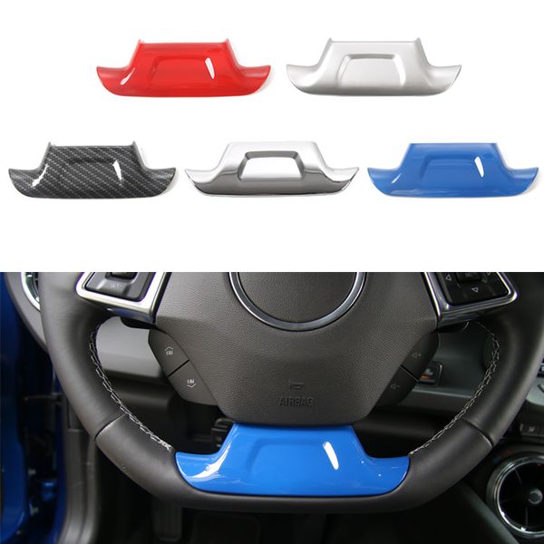 Стиль автомобиля ABS CAR Рулевого рулевого рулевого колеса отделка крышка для Chevrolet Camaro Auto Interior Accessories