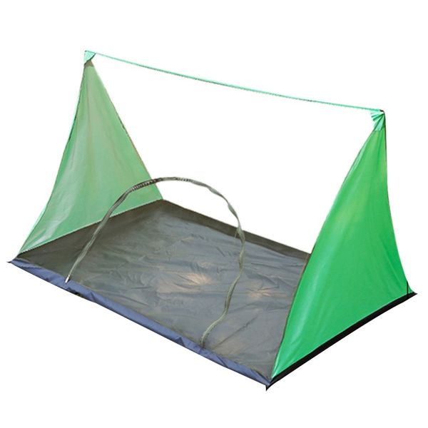 

2 people water resistance outdoor camping mosquito net hiking rodless tent lightweight portable anti-insect tent(green