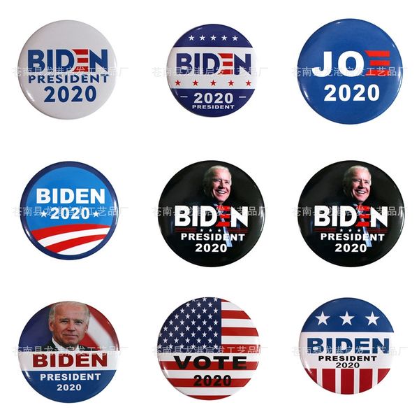 

8*5cm embroidered flag patches army biden badge us flag patch durable 3d tactical patches national flags biden badge hook loop fastener 1 #4, Silver