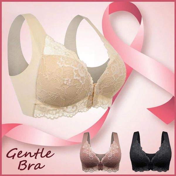 

женская регулируемое спорт передняя закрытие экстра-эластичный дышащий уравновешивания шнурка бюстгальтер мягкий бесшовное белье confort сек, Red;black