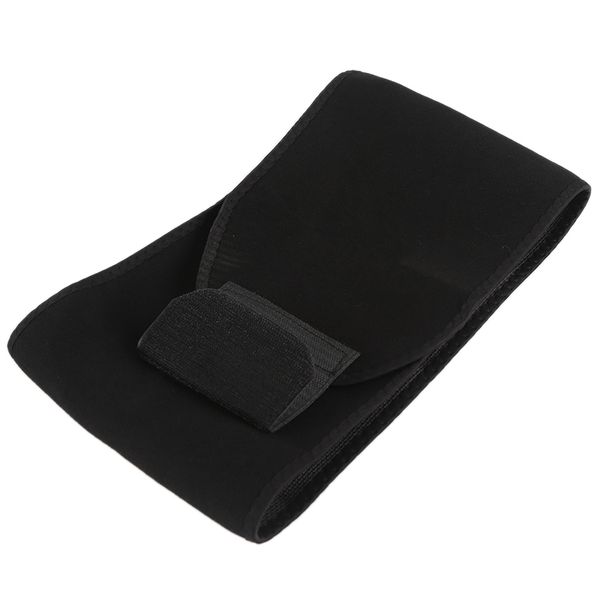 

adjustable waist support waist trimmer belt weight loss sweat band wrap fats tummy stomach sauna sweat belt for walking jogging, Black;gray