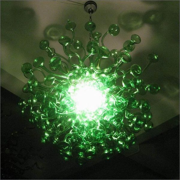 

unique decorative designer hand blown murano glass ceiling lights art design frosted mouth blown glass with 110v-240v led bulbs