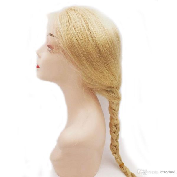 

pre plucked 613 blond 360 lace frontal human hair wig 150% density blonde brazilian remy straight wig for black women