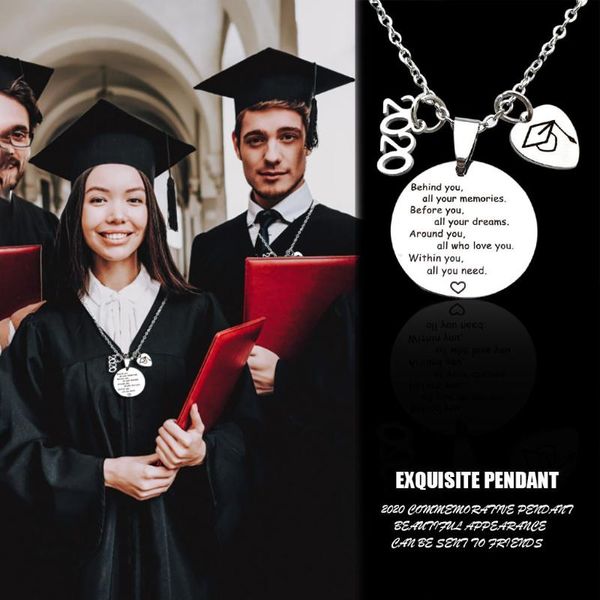 

chains graduation gift stainless steel necklace men and women accessories 2021 choker vintage pendant jewelry, Silver