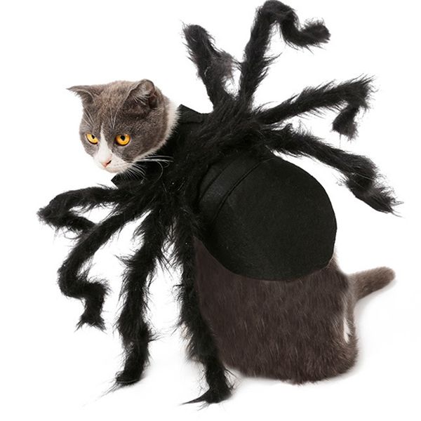 

spider dog costume halloween spider pet costumes outfit apparel furry legs