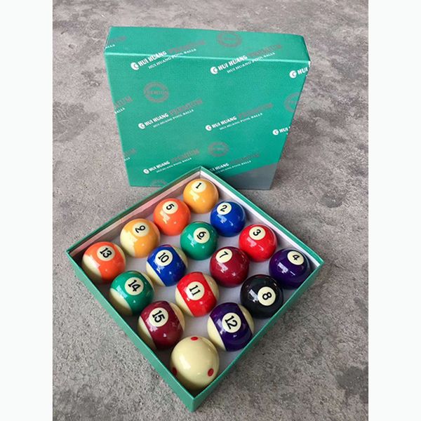 

and pool sport and resin material billiard ball set 57mm with green box