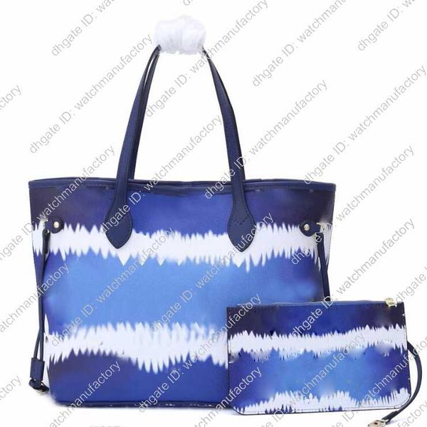 

3-х цветов дизайнер роскошные сумки кошельки escale никогда натуральная кожа 2020 womens роскошь дизайнер кошелек сумки плеча сумку полный