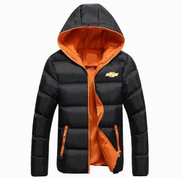 

new hooded winter jacket men casual warm cotton down parka coat mens chevrolet jackets and coats outwear brand parkas men clothe, Black