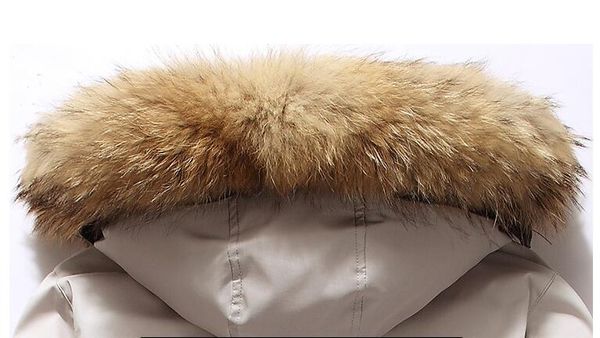 

upset fake fur collar down jacket men short paragraph work outdoors frock thick winter coat fashion lovers tooling winter coat fashion, Black