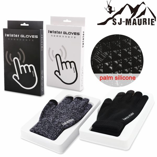 

sj-maurie men women ski gloves anti-slip winter fleece snowboard motorcycle cycling gloves snow touch screen