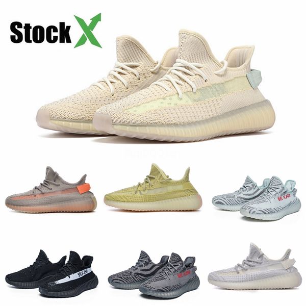 

2020 kanye west yeshaya israfil oreo reflective mens women running shoes marsh linen desert sage zyon sport designer trainers sneaker #dss88