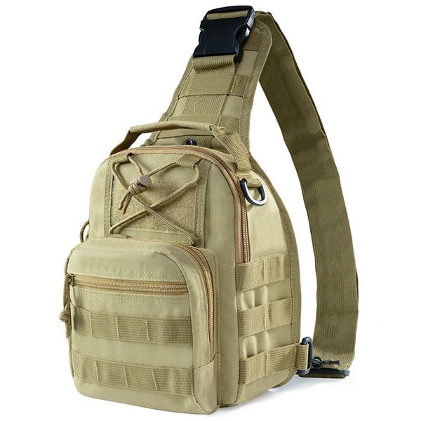 

army fans package camouflage field motion small chest package single shoulder span outdoors tactic chest saddlebag