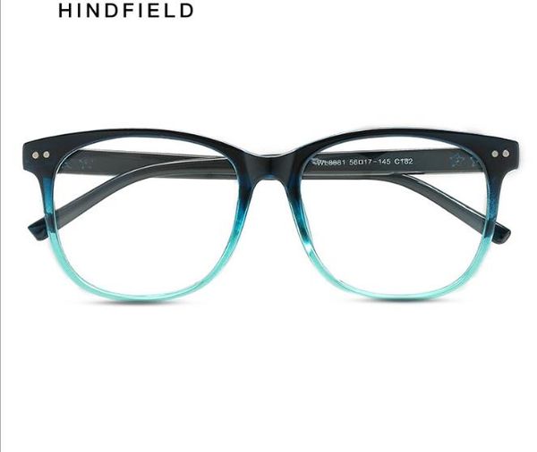 

flat mirror retro fashion glass frame for men and women, White;black