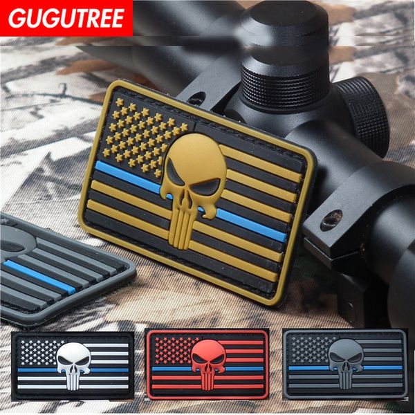 

gugutree hook&loop pvc devgru patches military patches badges applique patches for clothing sp-594, Black