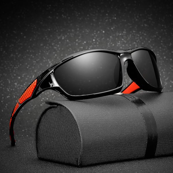 

nomanov 2018 new full-rim sports colorful mirror lenses polarized sunglasses outdoor multiple colors available with text card, White;black