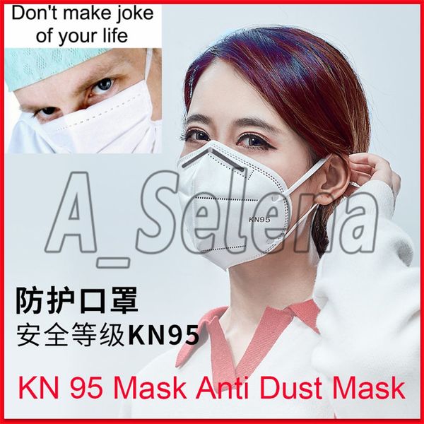 

kn95 face mask disposable mask filtration non-woven fabric protective masks for dust particles pollution anti virus pm2.5 haze pullution dhl