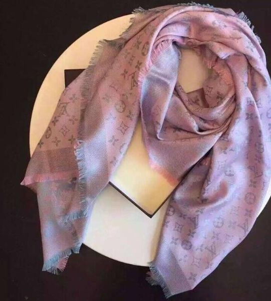 

100% cashmere luxurys mens plaid scarfs vintage soft royal scarf fashion winter women man designers soft warm scarves ing, Blue;gray