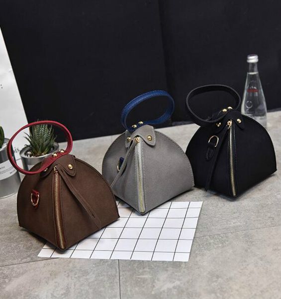 

new style women bags new fashion triangle bag wholesale luxury personality shoulder bags small sister handbags gift