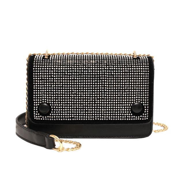 

new elegant shoulder bag women wild simple messenger bag for girls new fashion small square chain shoulder k625